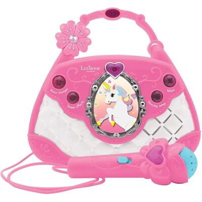 Altoparlante Karaoke Bambini Unicorno - Cambio Voce, Effetti di Luce Altoparlante Karaoke Bambini Unicorno - Cambio Voce, Effetti di Luce