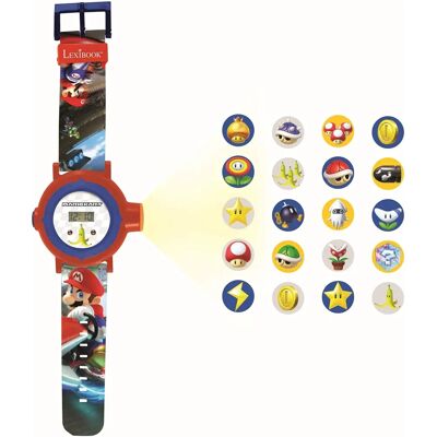 Lexibook Mario Kart Digitale Projectiehorloge - Kinderen Lexibook Mario Kart Digitale Projectiehorloge - Kinderen
