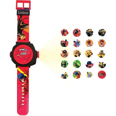 Lexibook Miraculous Digitale Projectiehorloge - Ladybug & Chat Noir Lexibook Miraculous Digitale Projectiehorloge - Ladybug & Chat Noir