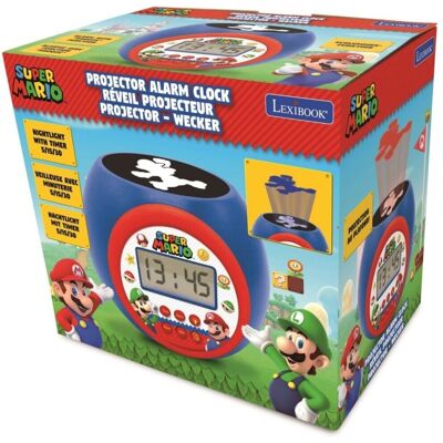 Lexibook Uhr Projektor Nachtlicht Super Mario Lexibook Uhr Projektor Nachtlicht Super Mario
