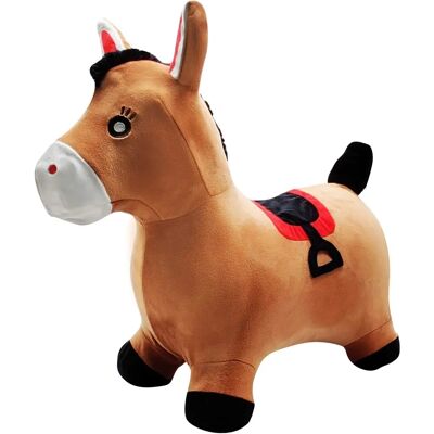 Lexibook Inflatable Jumping Plush Horse - Plush Toy Lexibook Inflatable Jumping Plush Horse - Plush Toy