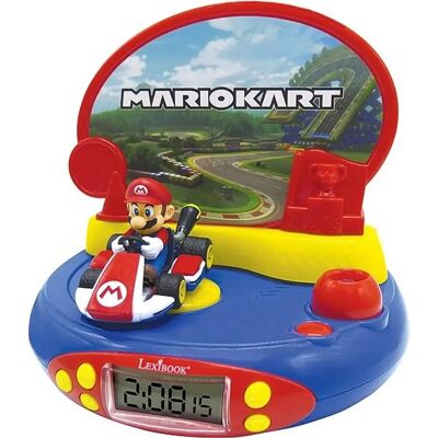 Lexibook Mario Kart Ébresztőóra - Hang és Vetítő Lexibook Mario Kart Ébresztőóra - Hang és Vetítő