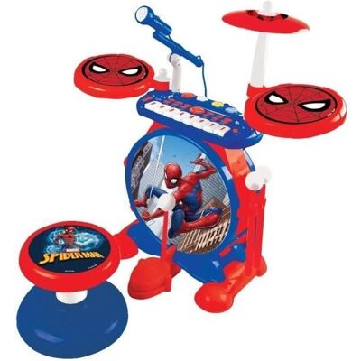 Lexibook Spiderman Elektronikus Dobok gyermekeknek - Kék/Piros - Játék Lexibook Spiderman Elektronikus Dobok gyermekeknek - Kék/Piros - Játék