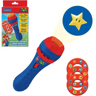 Lexibook Super Mario 2-in-1 Projector en Zaklamp - 3+ jaar Lexibook Super Mario 2-in-1 Projector en Zaklamp - 3+ jaar