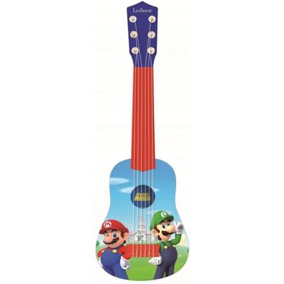Lexibook Mario Gitarre - Kinderspielzeug - 53cm - Blau/Rot Lexibook Mario Gitarre - Kinderspielzeug - 53cm - Blau/Rot