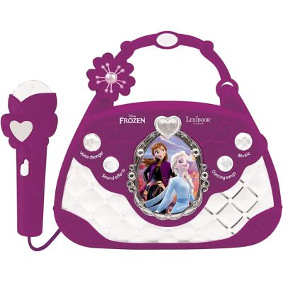 Lexibook Snow Queen Karaoke - Music Speaker with Voice Changer & Microphone Lexibook Snow Queen Karaoke - Music Speaker with Voice Changer & Microphone