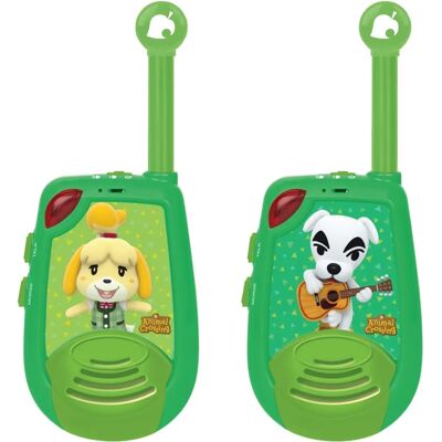 Lexibook Animal Crossing Talkie-Walkie Vert 2 km Lexibook Animal Crossing Talkie-Walkie Vert 2 km