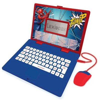Lexibook Spider-Man - Ordinateur éducatif bilingue - Publicité Lexibook Spider-Man - Ordinateur éducatif bilingue - Publicité