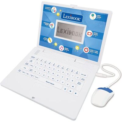 Ordinateur Portable Éducatif Bilingue Lexibook - 124 Activités - 4-7 Ans - Publicité Ordinateur Portable Éducatif Bilingue Lexibook - 124 Activités - 4-7 Ans - Publicité