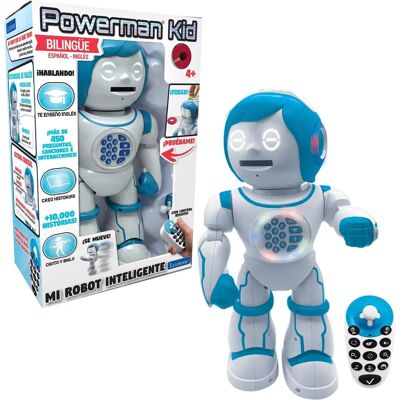 Robot Educativo Bilingüe Lexibook Powerman Kid - 6 Actividades Robot Educativo Bilingüe Lexibook Powerman Kid - 6 Actividades
