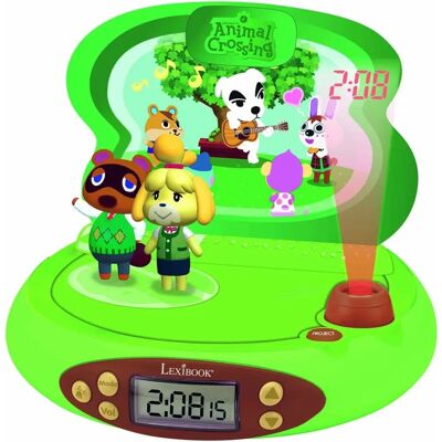 Ξυπνητήρι 3D Nintendo Animal Crossing Lexibook - Προβολέας & Φωτιστικό νυχτός Ξυπνητήρι 3D Nintendo Animal Crossing Lexibook - Προβολέας & Φωτιστικό νυχτός
