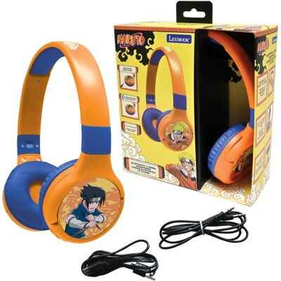 Słuchawki Naruto LEXIBOOK - Bluetooth i przewodowe, Składane, Ograniczenie głośności Słuchawki Naruto LEXIBOOK - Bluetooth i przewodowe, Składane, Ograniczenie głośności