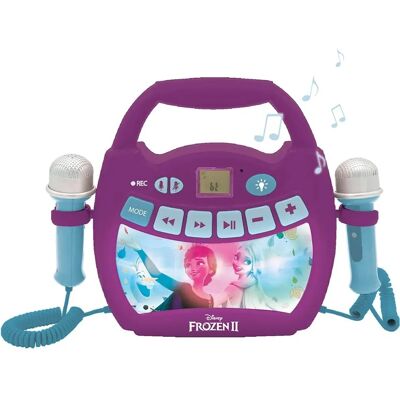 Lexibook - Disney Frozen 2- Hordozható Digitális Karaoke Lejátszó - Tudományos Játék Lexibook - Disney Frozen 2- Hordozható Digitális Karaoke Lejátszó - Tudományos Játék