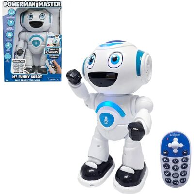 Lexibook Powerman Master Robot - Mówiący, Efekty Światła, Pilot Lexibook Powerman Master Robot - Mówiący, Efekty Światła, Pilot