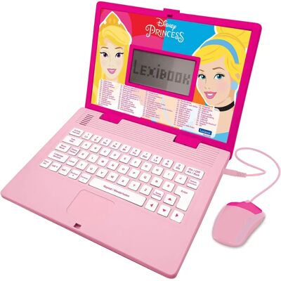 Lexibook Ordinateur Éducatif Bilingue Disney Princesse - Publicité Lexibook Ordinateur Éducatif Bilingue Disney Princesse - Publicité