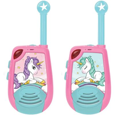 Lexibook Unicorn Walkie Talkie - 2Km - Jouet pour enfants en extérieur Lexibook Unicorn Walkie Talkie - 2Km - Jouet pour enfants en extérieur