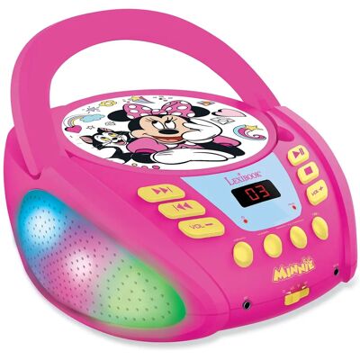Lexibook Minnie Bluetooth CD-lejátszó - Hordozható, Fényhatások - Gyerekek Lexibook Minnie Bluetooth CD-lejátszó - Hordozható, Fényhatások - Gyerekek