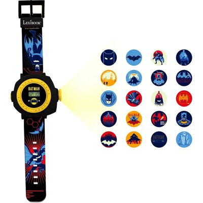 Lexibook Batman Kinderprojectiehorloge - Digitaal met 20 Afbeeldingen Lexibook Batman Kinderprojectiehorloge - Digitaal met 20 Afbeeldingen