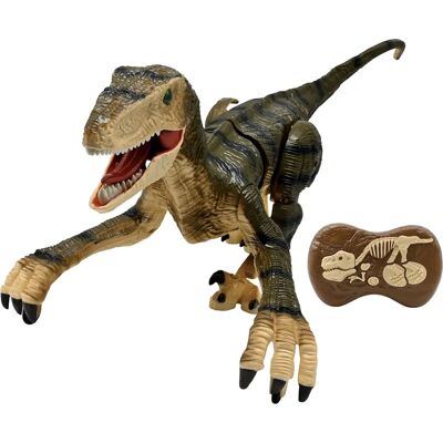 Lexibook Velociraptor - Dinozaur na Pilot - Światło i Dźwięk - 17cm Lexibook Velociraptor - Dinozaur na Pilot - Światło i Dźwięk - 17cm