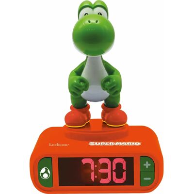 Lexibook Budík Nintendo Yoshi - Téma Super Mario Lexibook Budík Nintendo Yoshi - Téma Super Mario