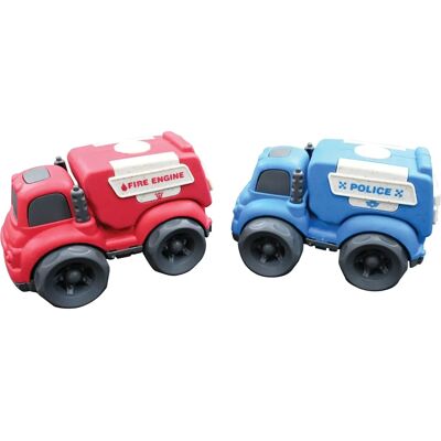 Set hraček autíček BioTruck Lexibook - Biologicky odbouratelný plast - 2 kusy Set hraček autíček BioTruck Lexibook - Biologicky odbouratelný plast - 2 kusy