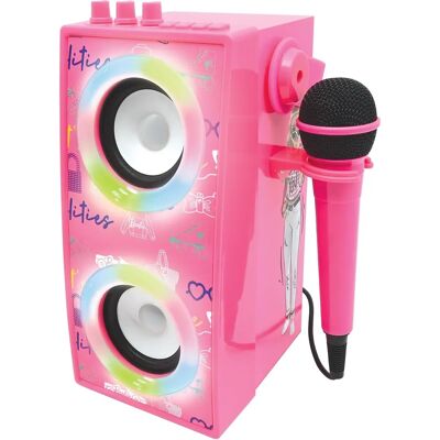 Lexibook Barbie Bärbar Högtalare - Bluetooth, Mikrofon, Karaoke Lexibook Barbie Bärbar Högtalare - Bluetooth, Mikrofon, Karaoke