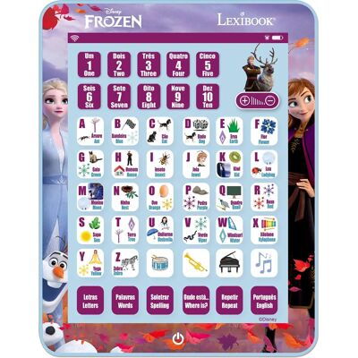 Tablette éducative bilingue Disney Frozen - Publicité Tablette éducative bilingue Disney Frozen - Publicité