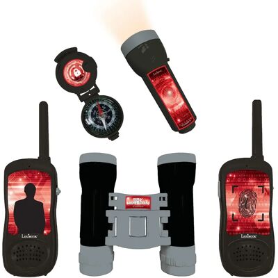 Lexibook Kinder Spy Avontuurlijk Set - Walkie-Talkies, Zaklamp, Telescoop Lexibook Kinder Spy Avontuurlijk Set - Walkie-Talkies, Zaklamp, Telescoop