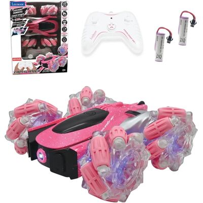 Lexibook Crosslander 360+ - Voiture Télécommandée Tout-terrain Rose Lexibook Crosslander 360+ - Voiture Télécommandée Tout-terrain Rose