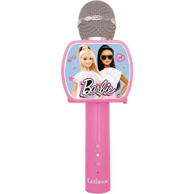 Microfone de karaoke sem fio Barbie Lexibook - MIC240BB Microfone de karaoke sem fio Barbie Lexibook - MIC240BB