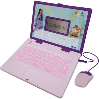 Lexibook Disney Wish Bilingual Educational Notebook - 124 Activities Lexibook Disney Wish Bilingual Educational Notebook - 124 Activities