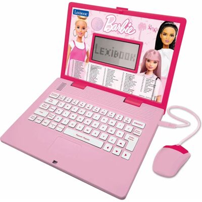 Lexibook Barbie Bilingual Educational Laptop - 124 Activities Lexibook Barbie Bilingual Educational Laptop - 124 Activities