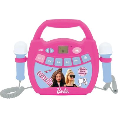 Haut-parleur Bluetooth Barbie Lexibook avec Micros - Publicité Haut-parleur Bluetooth Barbie Lexibook avec Micros - Publicité