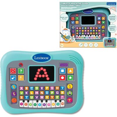 Lexibook Tablette Éducative Bilingue - ABC - Publicité Lexibook Tablette Éducative Bilingue - ABC - Publicité