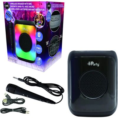 Lexibook Flame Enceinte Sans Fil - Microphone - Petit - Publicité Lexibook Flame Enceinte Sans Fil - Microphone - Petit - Publicité