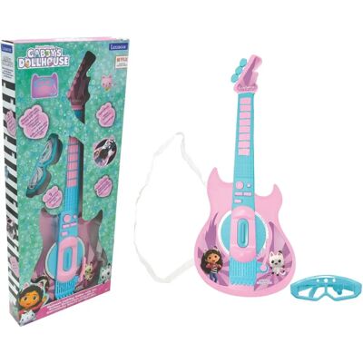 Lexibook Elektronische Gitaar met Bril en Microfoon - Poppenhuis Gabby Lexibook Elektronische Gitaar met Bril en Microfoon - Poppenhuis Gabby