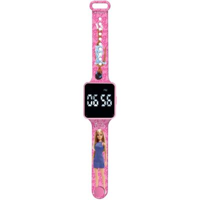 Lexibook Barbie Armbanduhr - Digital LED, 12/24-Stunden, Verstellbares Armband Lexibook Barbie Armbanduhr - Digital LED, 12/24-Stunden, Verstellbares Armband