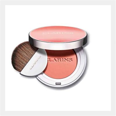 Clarins Joli Blush Pulver - Cheeky Coral - Langhältend - Rouge Clarins Joli Blush Pulver - Cheeky Coral - Langhältend - Rouge