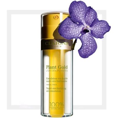 Clarins Plant Gold Nutri-Revitalizing Oil-Emulsion - Ansiktspleie Clarins Plant Gold Nutri-Revitalizing Oil-Emulsion - Ansiktspleie