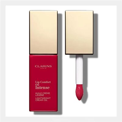 Clarins Olio Comfort Labbra (7ml) - Intenso 07 Rosso Intenso Clarins Olio Comfort Labbra (7ml) - Intenso 07 Rosso Intenso