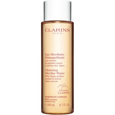 Clarins Gentle Genciana Lemon Balm Micellar Water - Cleansing Water Clarins Gentle Genciana Lemon Balm Micellar Water - Cleansing Water