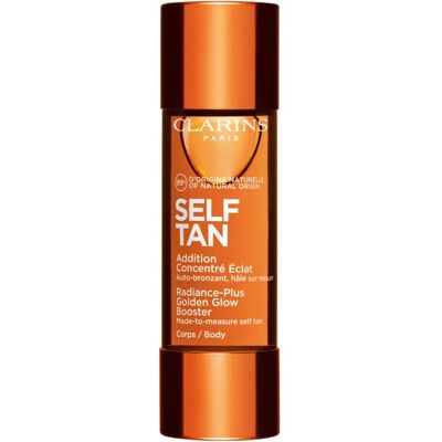 Clarins Radiance-Plus Golden Glow Booster a testhez - Nap-krém / Testolaj Clarins Radiance-Plus Golden Glow Booster a testhez - Nap-krém / Testolaj