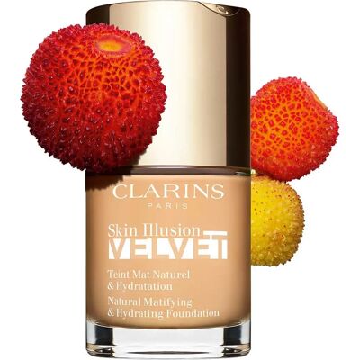 Clarins Skin Illusion Velvet - Natürliche Matten-Foundation Clarins Skin Illusion Velvet - Natürliche Matten-Foundation