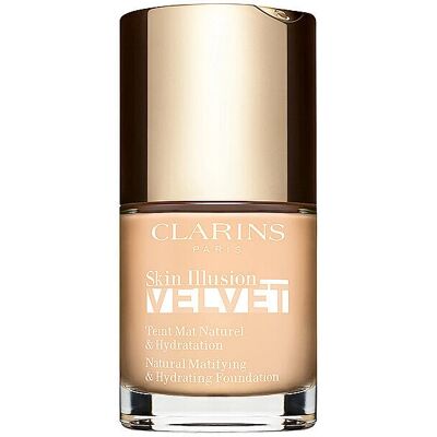 Clarins Skin Illusion Velvet Flytende Foundation - Naturlig Mat Finish Clarins Skin Illusion Velvet Flytende Foundation - Naturlig Mat Finish
