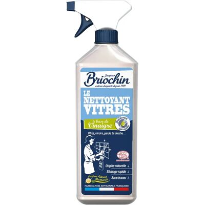 Nettoyant surfaces vitrées Ecocert - 750ml - Jacques Briochin - Publicité Nettoyant surfaces vitrées Ecocert - 750ml - Jacques Briochin - Publicité