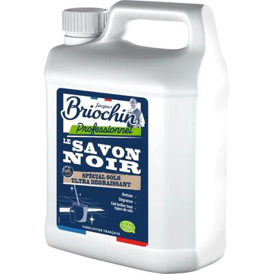 Nettoyant sols au savon noir Briochin 5L - Nettoyant sols - Publicité Nettoyant sols au savon noir Briochin 5L - Nettoyant sols - Publicité