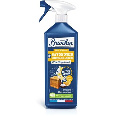 Jacques Briochin - Mousse dégraissante - 750ml - Naturel, Ecocert - Publicité Jacques Briochin - Mousse dégraissante - 750ml - Naturel, Ecocert - Publicité
