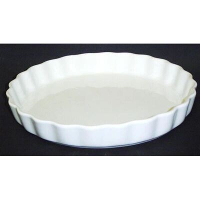 Moule à tarte en porcelaine Girard 27cm - Ustensile de cuisson - Publicité Moule à tarte en porcelaine Girard 27cm - Ustensile de cuisson - Publicité
