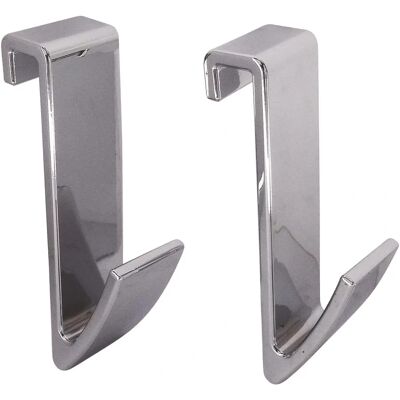 SOMATHERM FOR YOU SPC - Set van 2 chromen handdoekhaken - Handdoekhouder SOMATHERM FOR YOU SPC - Set van 2 chromen handdoekhaken - Handdoekhouder