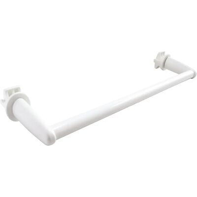 SOMATHERM FOR YOU B21841B Biały wieszak na ręczniki - Okrągła rura 36cm SOMATHERM FOR YOU B21841B Biały wieszak na ręczniki - Okrągła rura 36cm
